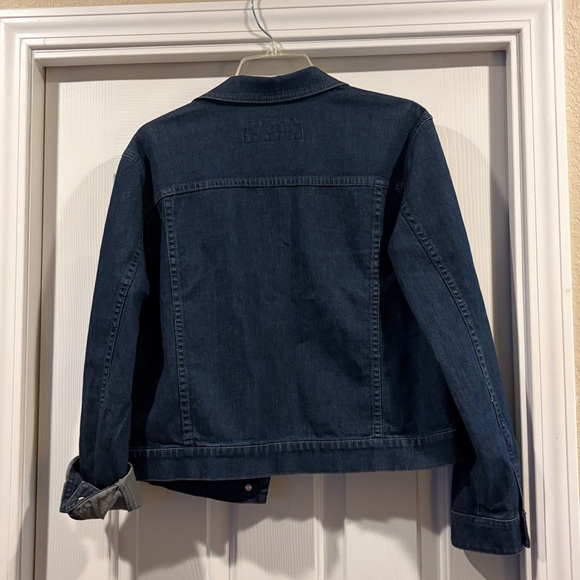 Fresh Produce Dark Blue Denim Jacket size M like new - Picture 4 of 6